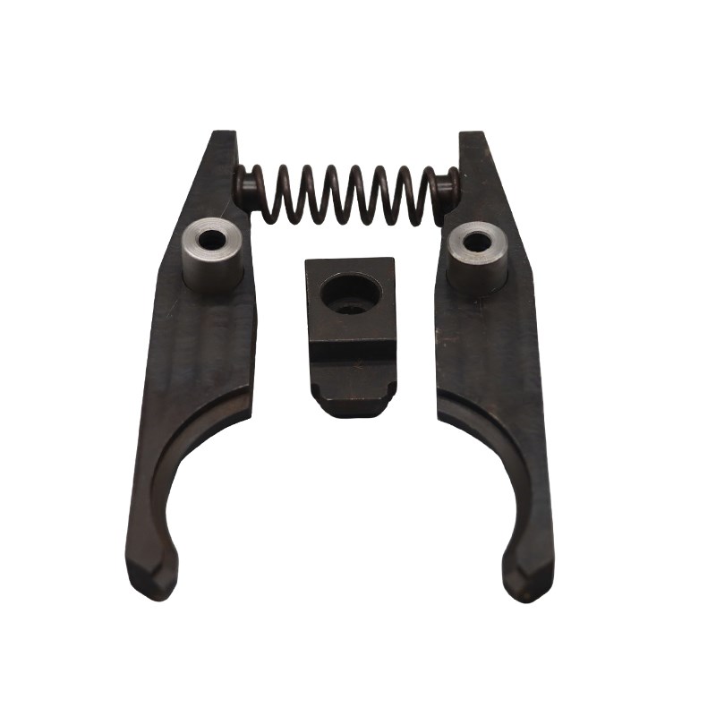 HSK63A钢制刀夹数控机床加工中心刀库J斗笠式刀爪带弹簧定位块刀