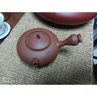 潮州砂铫壶煮水侧把红泥急须壶煮茶器家用功夫茶炭炉电陶炉煮茶水