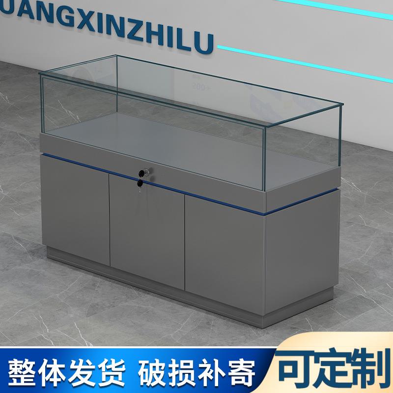 珠宝柜台展示柜产品玻璃展示台样品展览展柜博物馆文物古董陈列柜