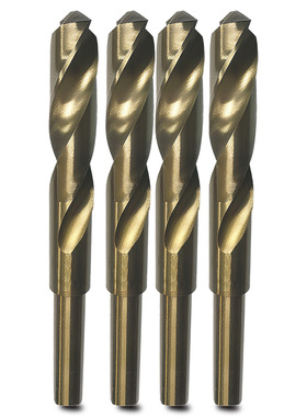 ET1/2等柄钻头m35含钴高速钢小柄钻头不锈钢金属开孔13-30mm钻