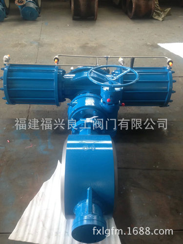 铸钢不锈钢气动焊接硬密封蝶阀  D663H-16C/P  DN500 气动蝶阀