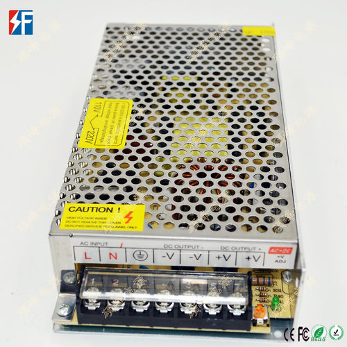 跨境 12v16.开关电源s-200w-12 监控安防led直流驱动ac转dc