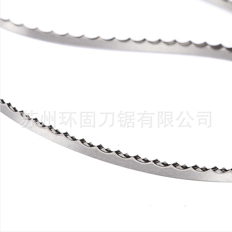 切割食品汉堡面包机用月牙锯条馒头馍片切片机月牙刀锯齿锯条刀片图片