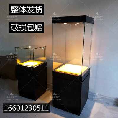 玻璃展示柜古董瓷器奇石雕像柜展览柜展台博物馆文物展柜珠宝柜台