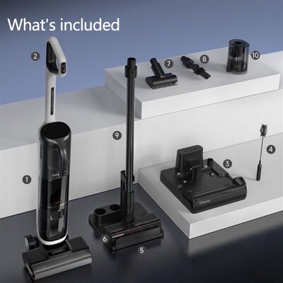 dreame追觅H14dual洗地机躺平180度干湿两用吸拖一Y体梦想吸尘器
