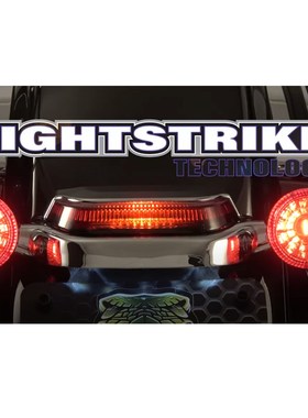 Ciro哈c雷旗舰路王公路大道LED频闪尾灯多模式黑色电镀刹车行车灯