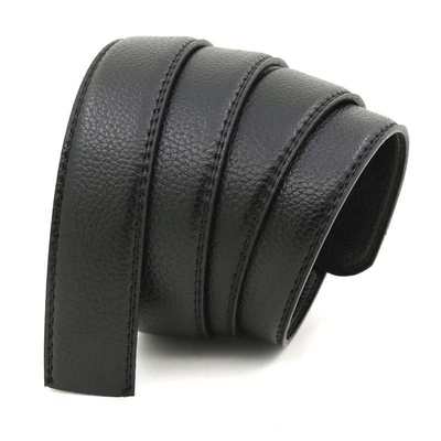 网红.5 cm automatic belt strap men's belt trimmed head layer