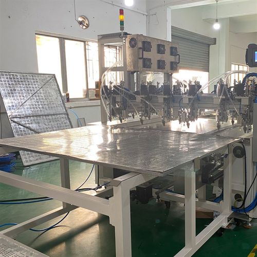 防护网锁螺丝机铁皮网r螺丝锁附设备自动锁螺丝机多轴自动螺丝机