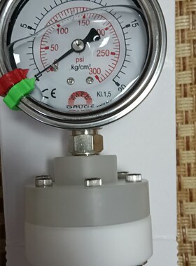 20kg台湾华记j压力表AC-AP2 2.5 01Q-RE2P/A4