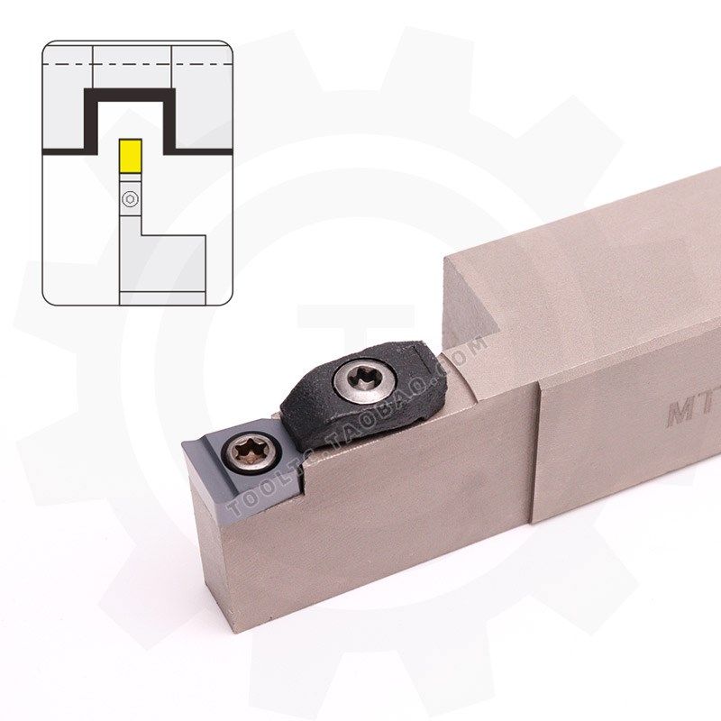 数控大切深槽刀杆端面宽槽刀 8mm 10mm槽刀C MTEHR2525M08 3232P1