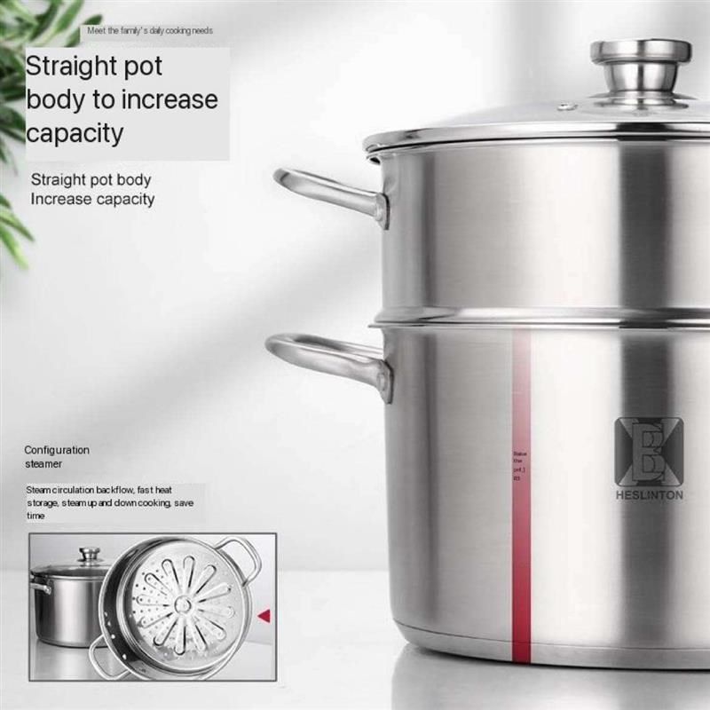 Stainless steel soup pot cooking thickeniOng sll porridge