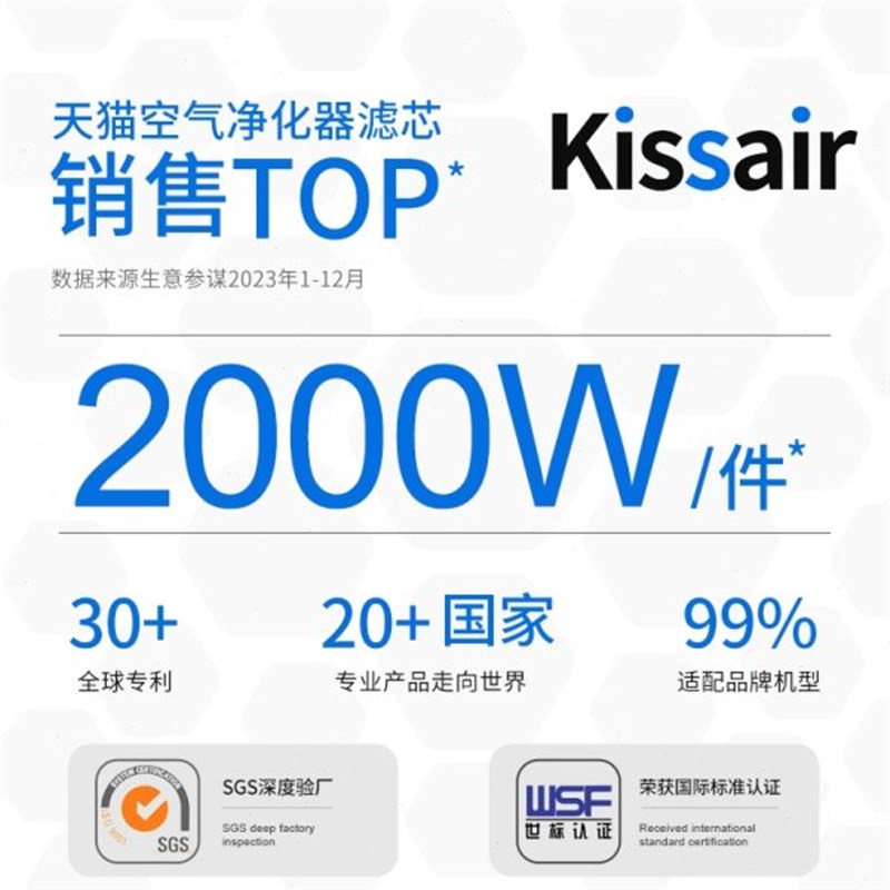 适配亚都空气净化器过i滤网20epK滤芯K0KJGhS0020SJG集/20/a尘AWJ