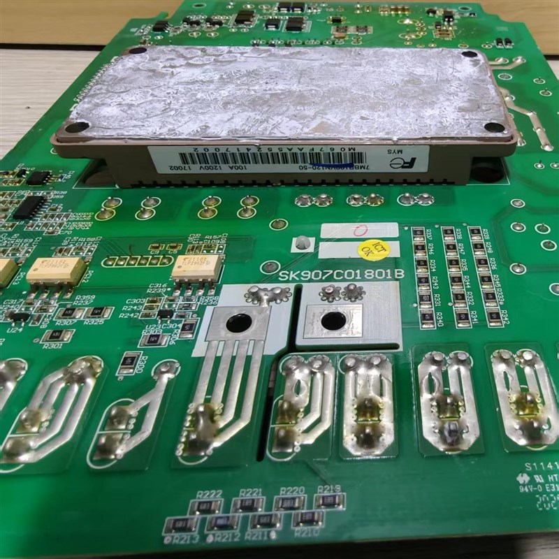 士林变频器驱动板SAk3-043-15K电源板SK907C01801B带100A模块