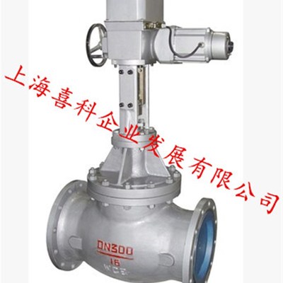T940H-16C 手动式法兰电动调节阀 WCB 铸钢电动调节阀 DN32-.DN35