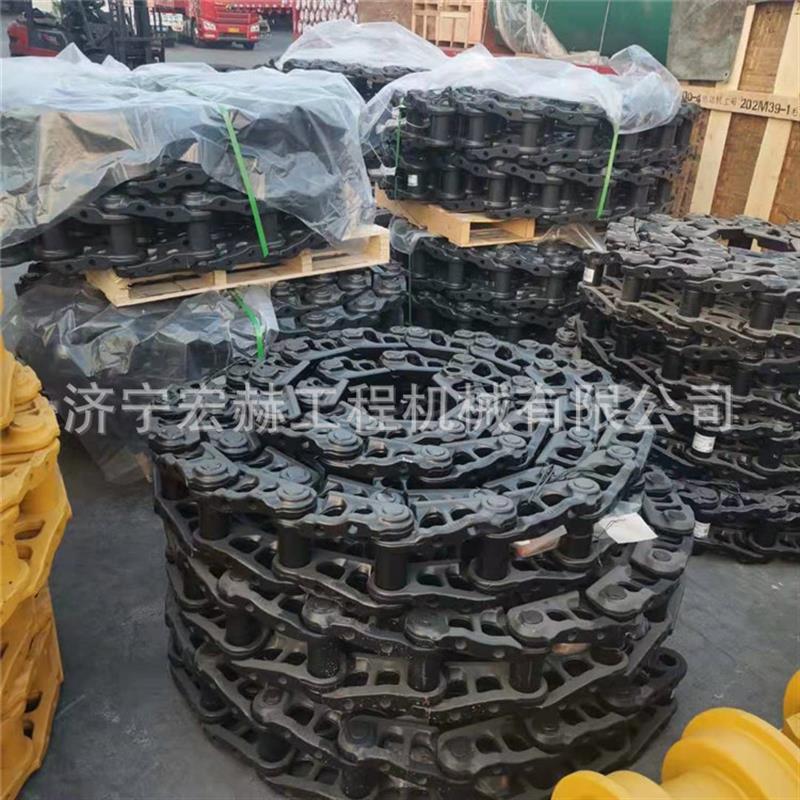 挖掘机链条住友SH120SH100链轨支重轮引导轮驱动齿托轮底盘件