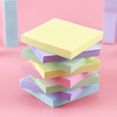 彩色便利贴学生可撕留言条便签纸创意便签本带粘性办公文具用品