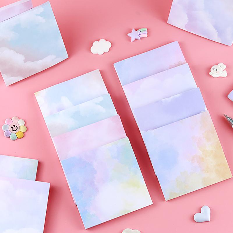 炫彩星空彩色便利贴便签纸ins风