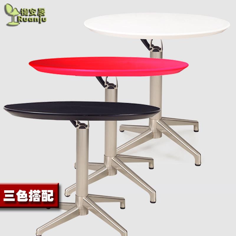 简约北欧折叠吧台桌阳台桌休闲阳台桌酒吧台会议电脑桌