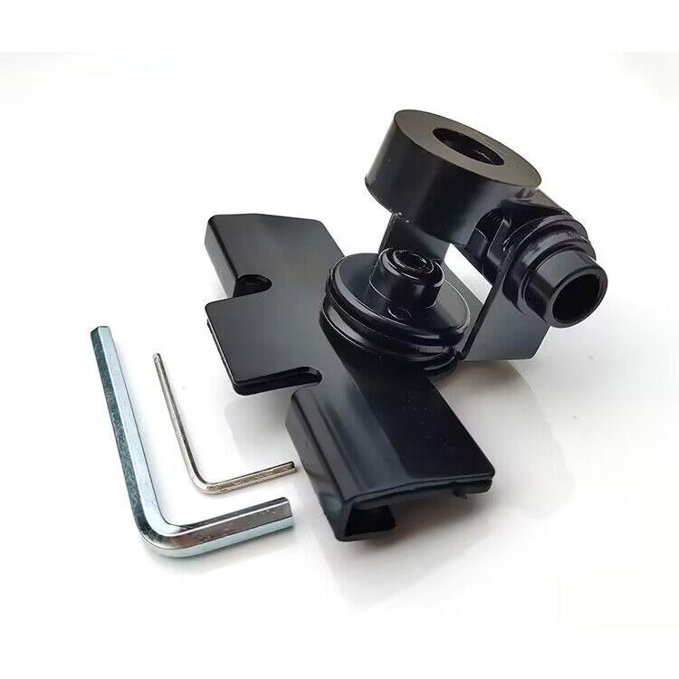 汽车用前机盖后备箱卡边夹边固定支架 黑色银色加厚夹子360可旋转