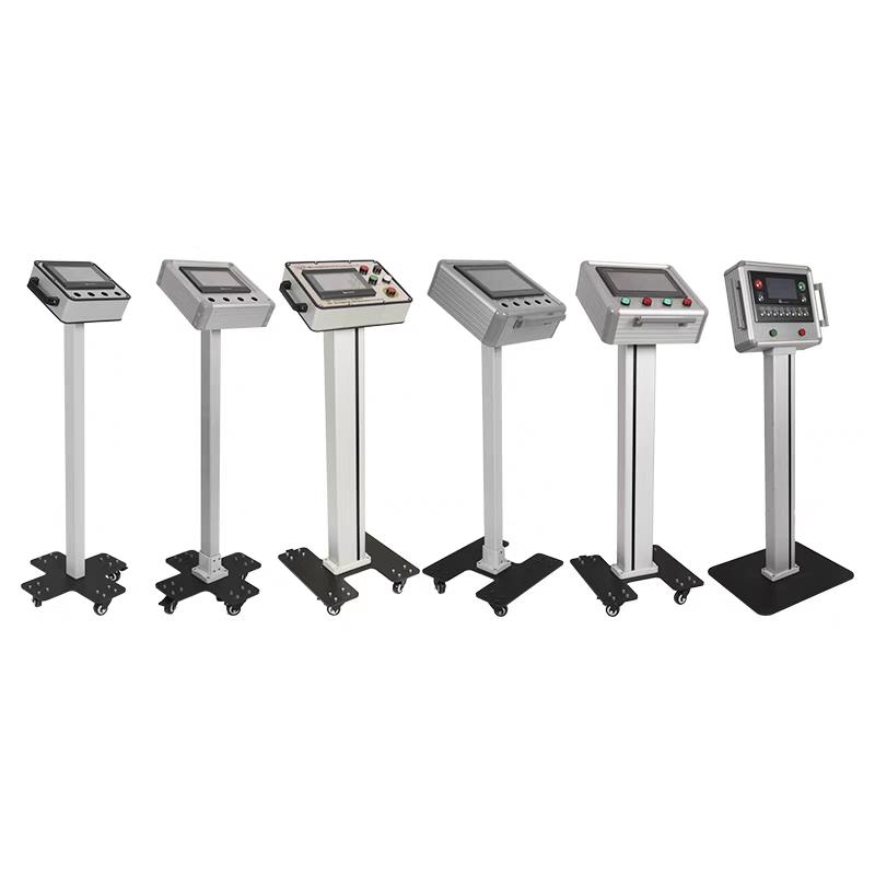 7寸10寸12寸15寸立式触摸屏人机界面操作箱可移动支架控制箱