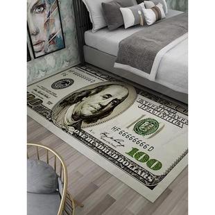 创意长卧室床头美元地毯长方形个性化入口走廊进口防滑地垫可定制