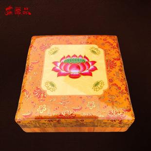 庄严品拜垫跪垫家用磕头软硬适中蒲团莲花拜垫单人双人拜佛垫