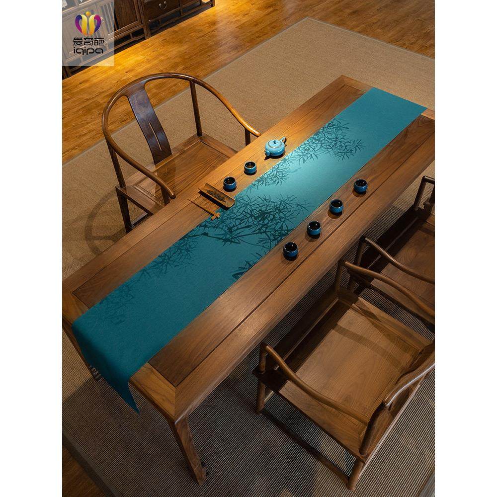 爱奇葩 苍松图桌旗中式禅意茶桌垫布茶席垫茶盘桌布防水茶布茶旗,居家布艺,桌旗,淘宝优惠券,粉丝福利购,淘宝优惠卷