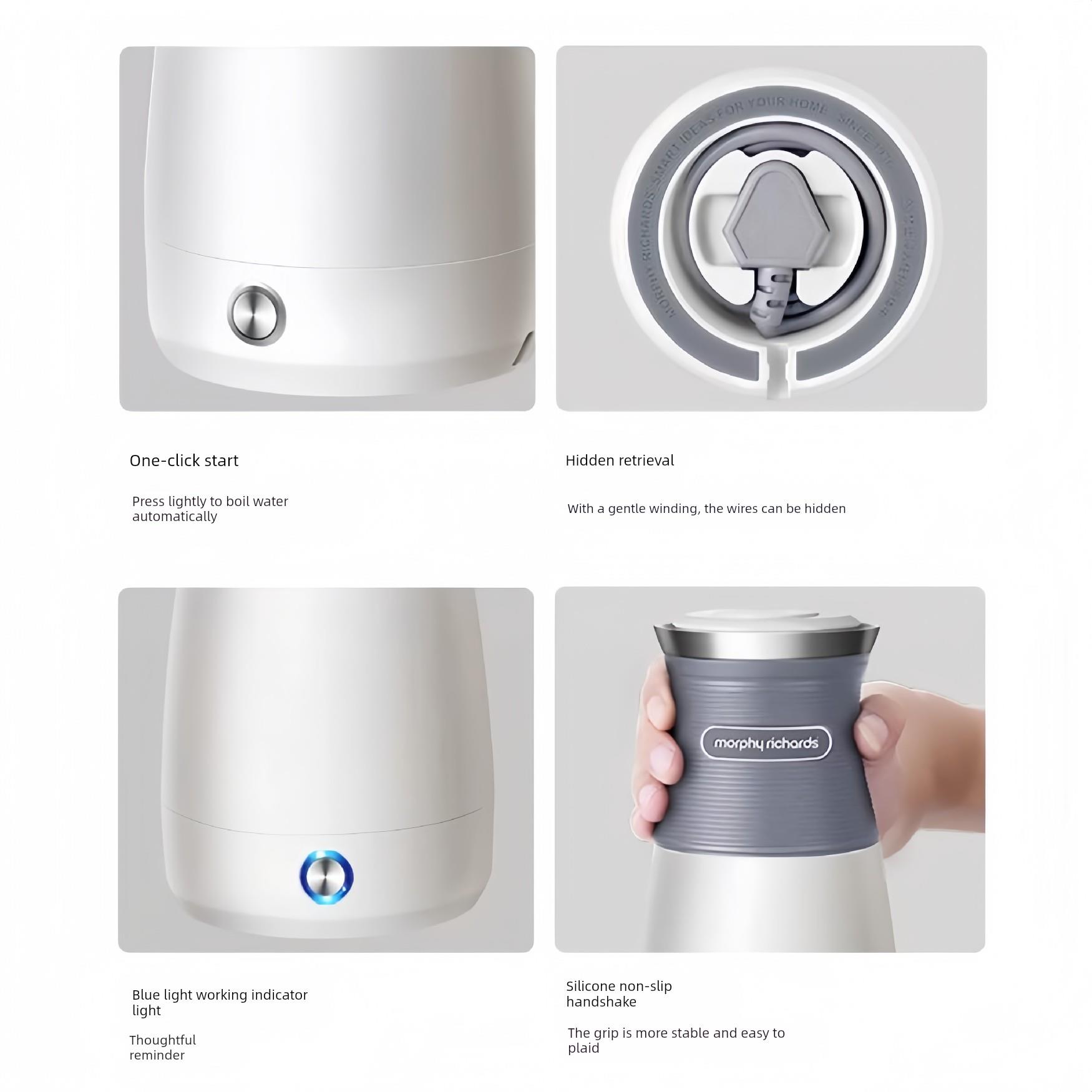 墨非水杯手提水壶Mr6090小型家用履带一体化全自动行走电水杯