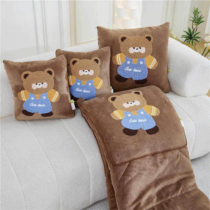 抱枕被子两用加厚办公室午睡空调被车载卡通靠枕家用沙发被秋冬,居家布艺,抱枕被,淘宝优惠券,粉丝福利购,淘宝优惠卷