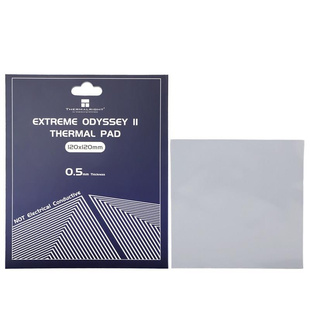 利民硅脂垫导热片EXTREME ODYSSEY二代固态散热硅胶垫片120x120mm