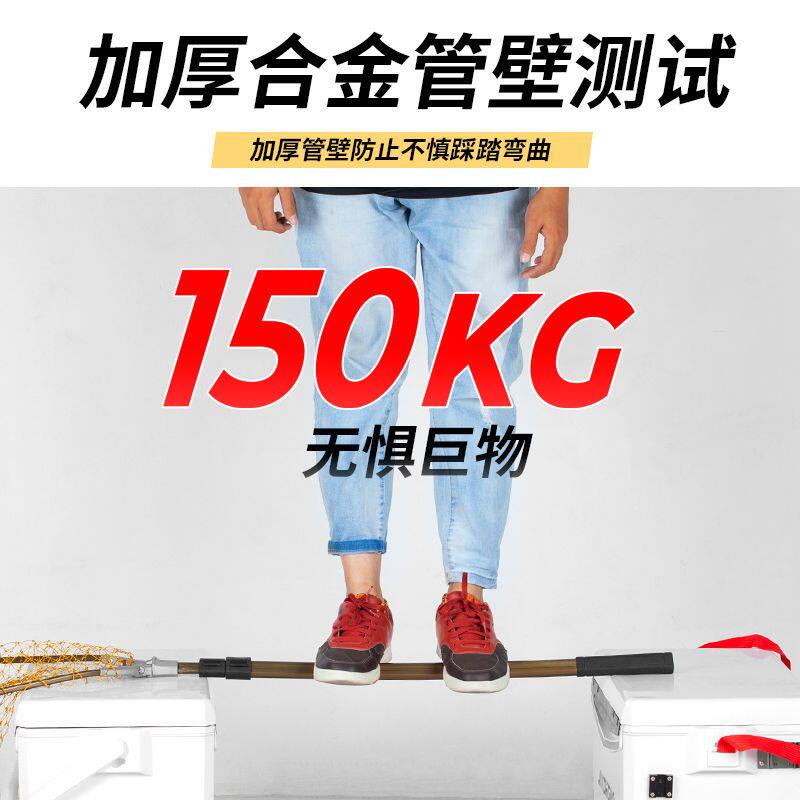 大号网兜式捞鱼网大物折叠抄网钓鱼网兜抄网竿可折叠便携捞鱼网渔