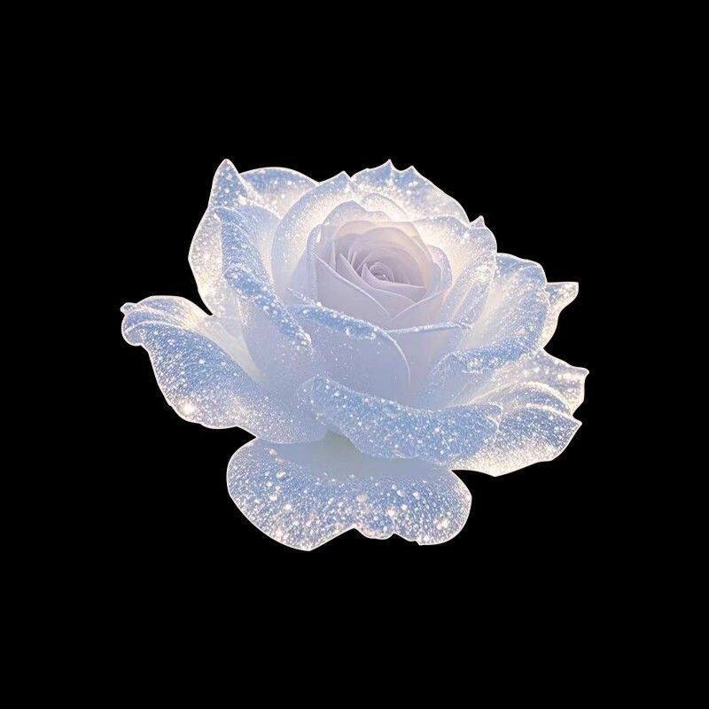 汽车贴纸晶钻玫瑰车贴遮丑补洞遮划痕防刮蹭浴室镜子玻璃贴画