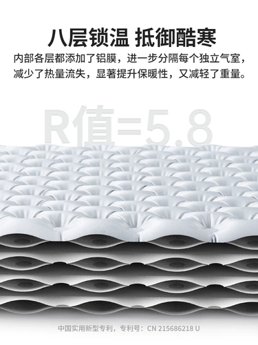 NH Mono 5.8 Ultra Light Blight Cushion Wild под подушкой палатки Spring Tour Single Wild Pat Pad