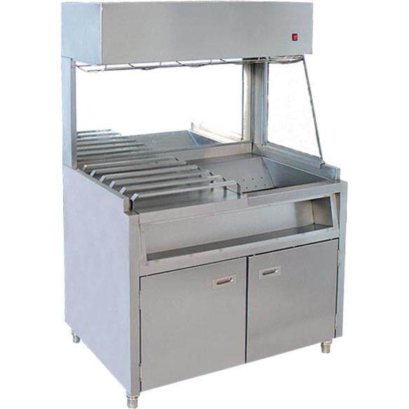 供应西式快餐设备薯条保温柜立式薯条工作站