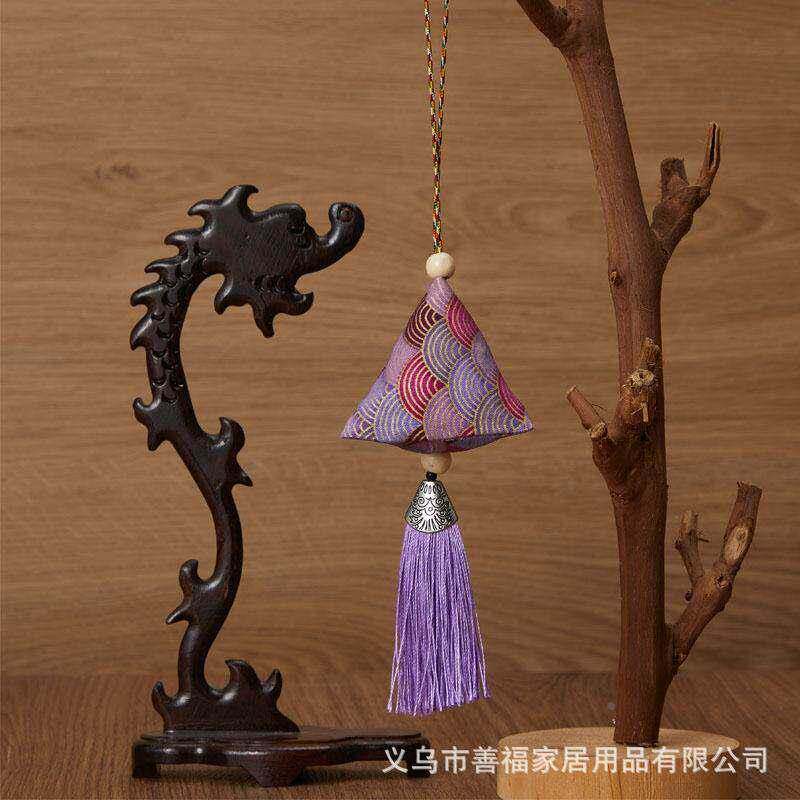 香包驱蚊香囊端午节流苏粽子艾叶礼物挂件商场公司活动礼品