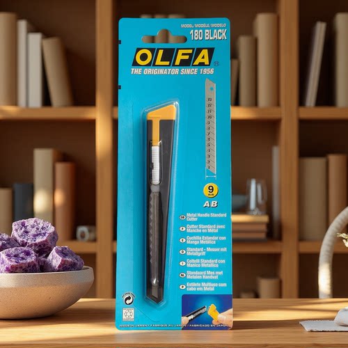 日本OLFA爱利华不锈钢美工刀