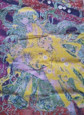 【印花包邮】Chobits十u字绣*小叽十字绣*艾露坦十字绣*CLAMP