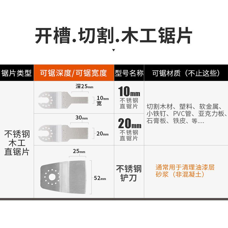 万用宝磨光修边木板打磨开槽机电铲木工电L动工具大全切割机多功
