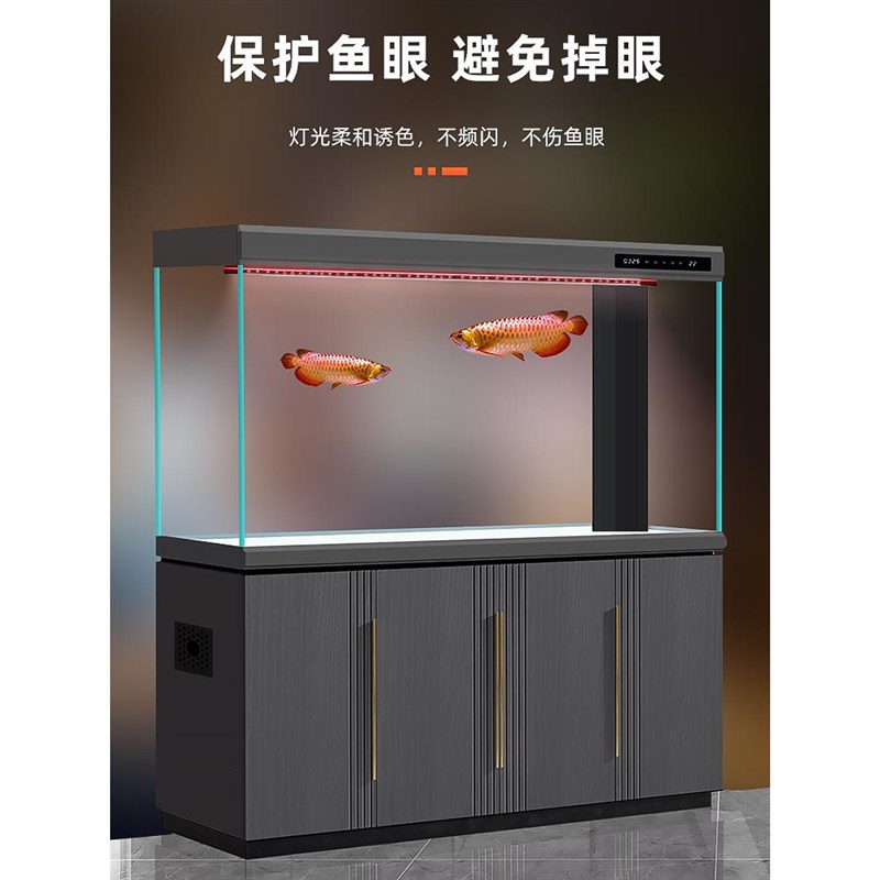 龙鱼灯鱼缸灯led灯防水超亮y潜水灯增红增艳不红水照明专用金龙鱼