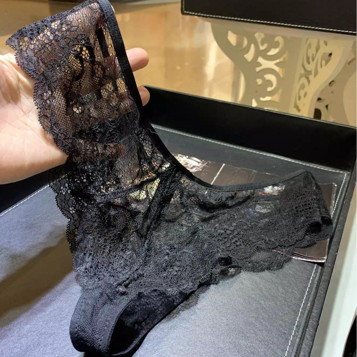 欧美风内裤黑色浅粉色镂空性感透明火辣诱惑蜜桃臀女士蕾丝三角裤,女士内衣/男士内衣/家居服,女丁字裤,淘宝优惠券,粉丝福利购,淘宝优惠卷