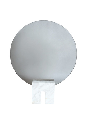 大理石摆件玻璃灰镜欧式现代新古典样板间玄关书U房书柜装饰摆设