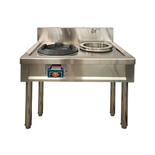 商用不锈钢猛火灶台架子带v熄火保护液化气天然气饭店节能猛火灶