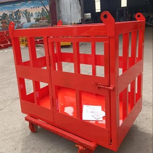 吊车吊篮吊框起重k机专用吊车框高空作业篮站人工作筐钢丝绳吊装