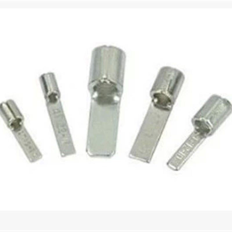 紫铜 DBN5.5-10 片形裸端头 冷压F片形接线端子插片 线鼻子1000只,电子/电工,接线端子,淘宝优惠券,粉丝福利购,淘宝优惠卷