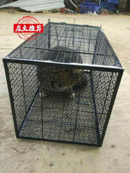 1 고양이 잡기 유물 마우스 클램프 대형 철 케이지 초대형 고양이 잡기 도구 완전 자동 마우스 케이지 대형 마우스
