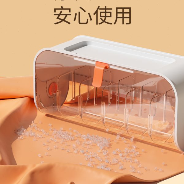壁挂内衣收纳盒宿舍衣柜袜子内裤三合一抽屉式分格整理神器整理箱
