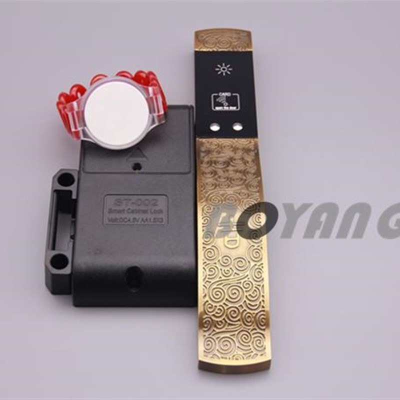 桑拿锁感应锁浴室更衣柜电子锁 刷卡锁 键身洗浴储Y物柜子柜门锁