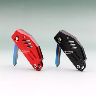 春风狒狒125折叠钥匙胚NK2t50改装 饰钥匙盖 配件400NK650GT金属装