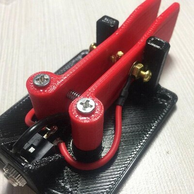 New AK02 Automatic key transmitter Morse codeQ shortwave CW