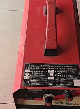 威特力火王系g列WS-250B氩弧焊/电焊两用机 实物图
